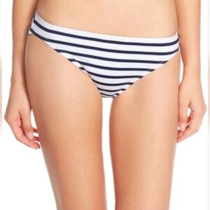 NWT Vince Camuto Navy and White Bikini Bottom Size M Beachy Preppy Sexy